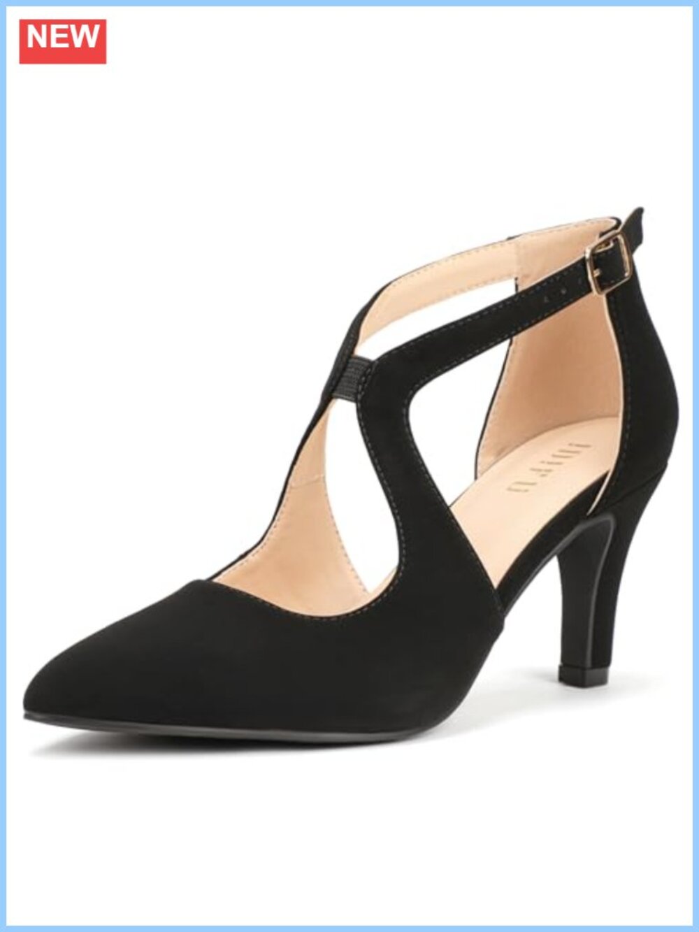 Closed Toe High Heels Comfortable Dress Shoes for Women Pointed Toe